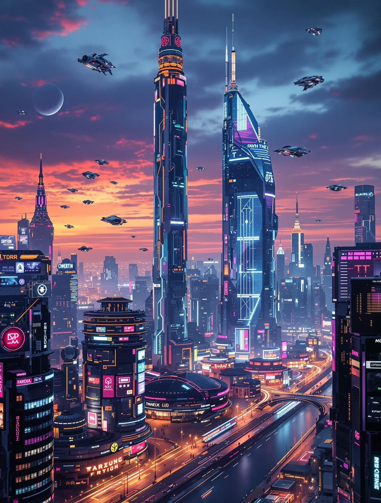 午夜影院-未来都市-科幻短片高清海报
